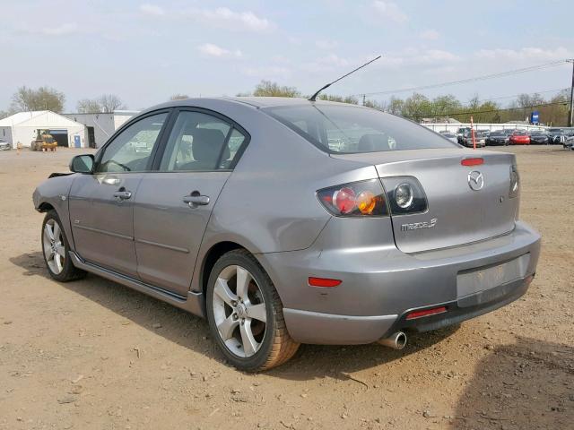 JM1BK323861415677 - 2006 MAZDA 3 S GRAY photo 3