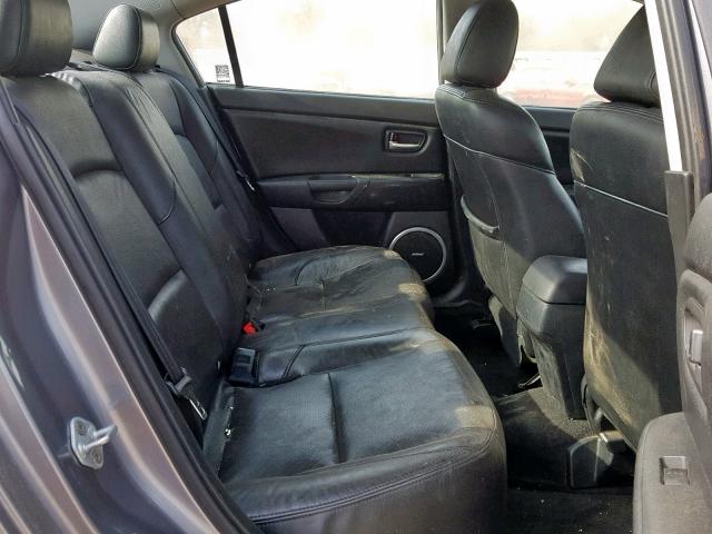 JM1BK323861415677 - 2006 MAZDA 3 S GRAY photo 6