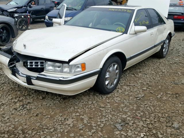 1G6KS52Y6VU835199 - 1997 CADILLAC SEVILLE SL WHITE photo 2