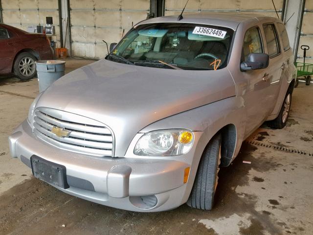 3GNBAADB1AS637276 - 2010 CHEVROLET HHR LS Արծաթագույն լուսանկար 2