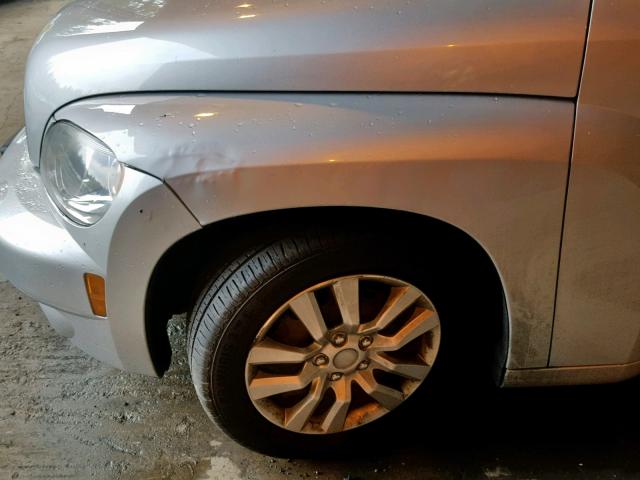 3GNBAADB1AS637276 - 2010 CHEVROLET HHR LS Արծաթագույն լուսանկար 9