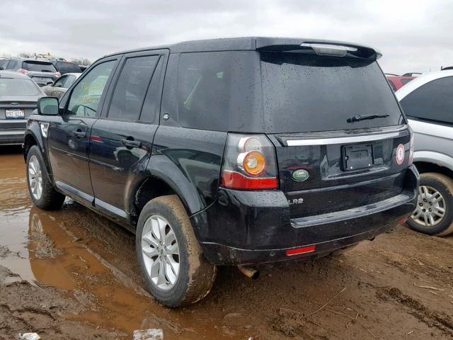 SALFR2BG7DH362252 - 2013 LAND ROVER LR2 HSE BLACK photo 3