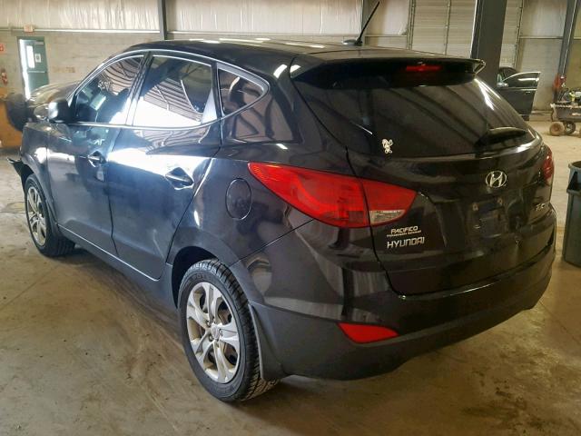 KM8JT3AB7DU592570 - 2013 HYUNDAI TUCSON GL BLACK photo 3