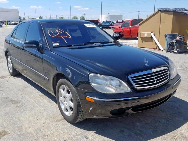 WDBNG75J71A154677 - 2001 MERCEDES-BENZ S 500 BLACK photo 1