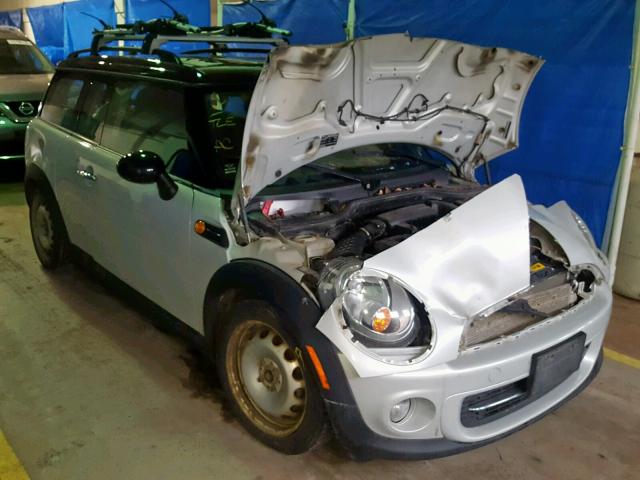 WMWZF3C56BTX81667 - 2011 MINI COOPER CLU SILVER photo 1