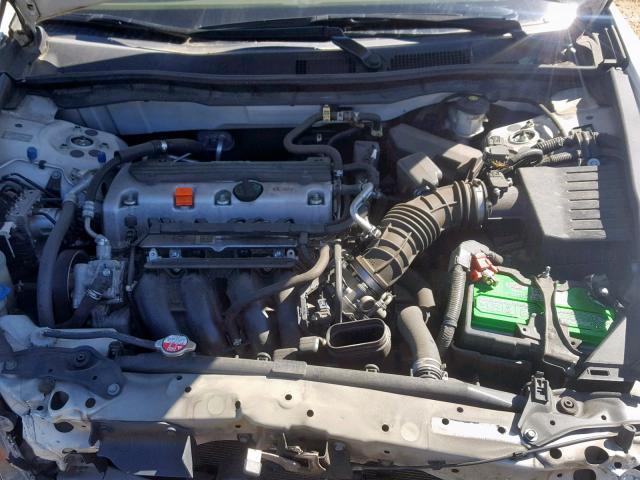 1HGCP26398A009793 - 2008 HONDA ACCORD WHITE photo 7