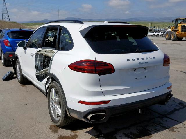 WP1AF2A28FLA42825 - 2015 PORSCHE CAYENNE WHITE photo 3