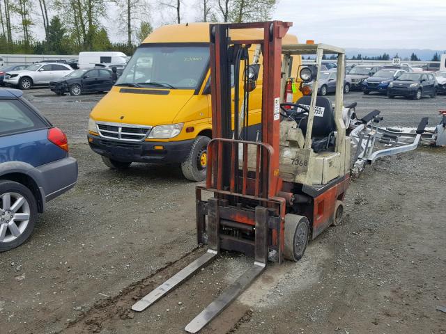 0000KCFH01P902129 - 1989 NISSAN FORKLIFT BEIGE photo 2