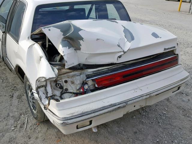 1G4NJ14D9JM008156 - 1988 BUICK SKYLARK CU WHITE photo 9