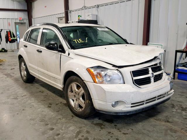 1B3HB48B67D253029 - 2007 DODGE CALIBER SX WHITE photo 1