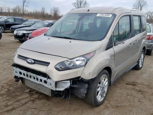 NM0AE8FX7E1167012 - 2014 FORD TRANSIT CO GOLD photo 2