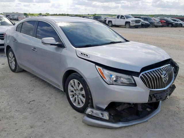 1G4GB5GR2EF195495 - 2014 BUICK LACROSSE SILVER photo 1