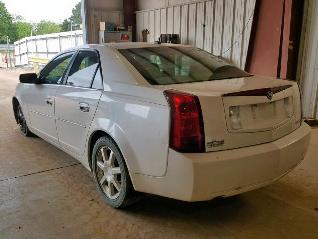 1G6DP567250137739 - 2005 CADILLAC CTS HI FEA WHITE photo 3