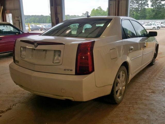 1G6DP567250137739 - 2005 CADILLAC CTS HI FEA WHITE photo 4