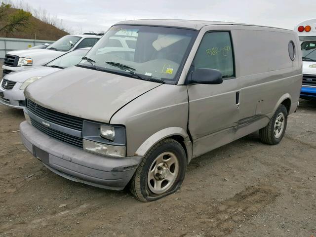 1GCDM19X05B132814 - 2005 CHEVROLET ASTRO GRAY photo 2