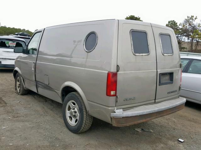 1GCDM19X05B132814 - 2005 CHEVROLET ASTRO GRAY photo 3