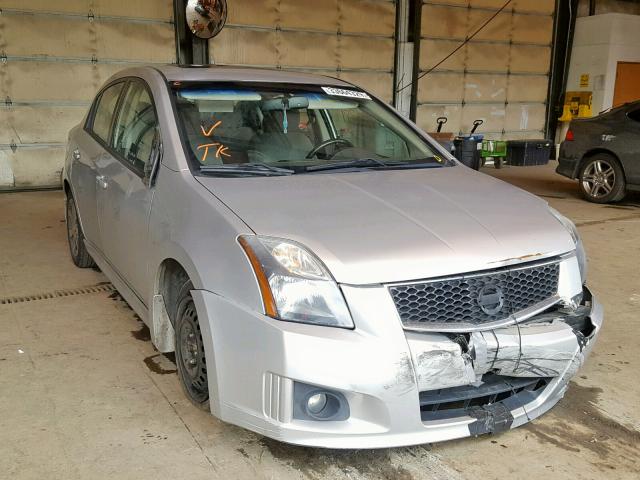 3N1AB6AP7BL706470 - 2011 NISSAN SENTRA 2.0 SILVER photo 1