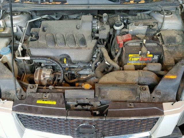 3N1AB6AP7BL706470 - 2011 NISSAN SENTRA 2.0 SILVER photo 7