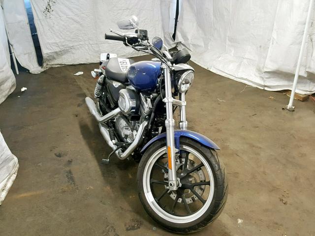 1HD4CR21XHC437743 - 2017 HARLEY-DAVIDSON XL883 SUPE BLUE photo 1