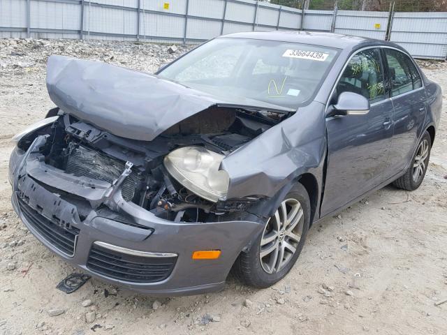 3VWSF71K36M753508 - 2006 VOLKSWAGEN JETTA 2.5 GRAY photo 2