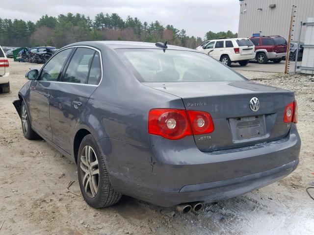 3VWSF71K36M753508 - 2006 VOLKSWAGEN JETTA 2.5 GRAY photo 3