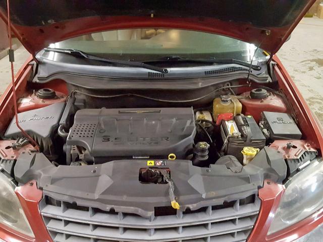 2C4GF68485R308070 - 2005 CHRYSLER PACIFICA T MAROON photo 7