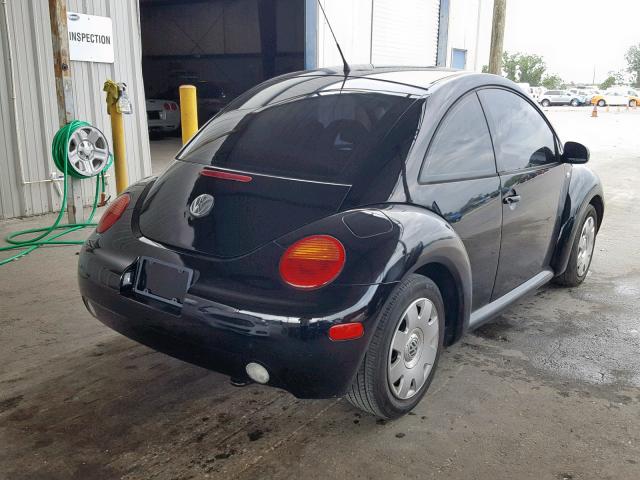 3VWCB21C32M403964 - 2002 VOLKSWAGEN NEW BEETLE Schwarz Foto 4