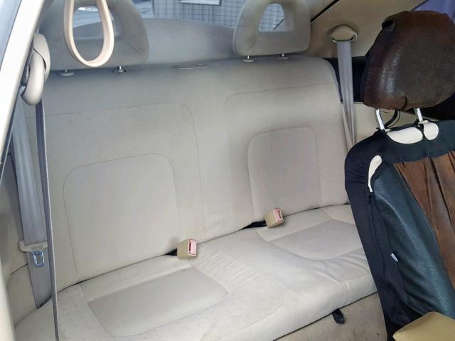 3VWCB21C32M403964 - 2002 VOLKSWAGEN NEW BEETLE Schwarz Foto 6