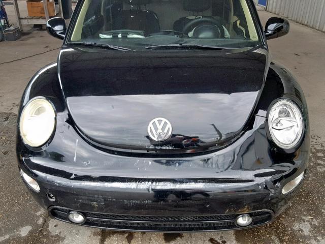 3VWCB21C32M403964 - 2002 VOLKSWAGEN NEW BEETLE Schwarz Foto 7