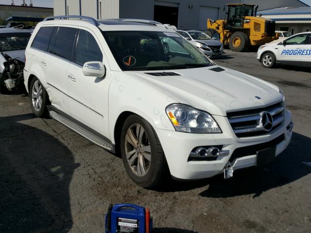 4JGBF7BE3AA567691 - 2010 MERCEDES-BENZ GL 450 4MA WHITE photo 1