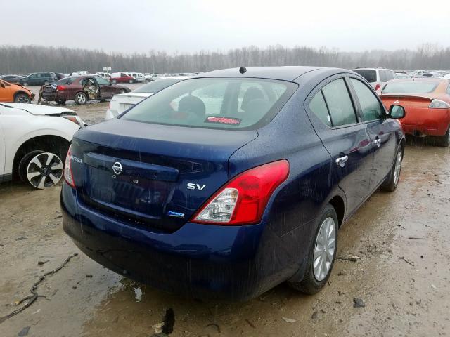 3N1CN7AP1CL899092 - 2012 NISSAN VERSA S  photo 4