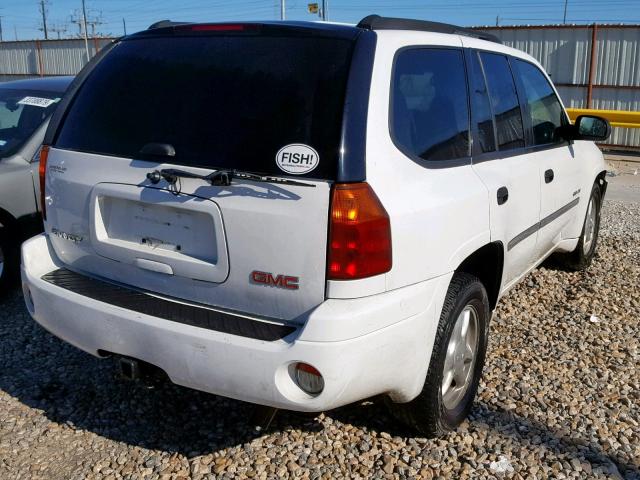 1GKDT13SX62192525 - 2006 GMC ENVOY WHITE photo 4