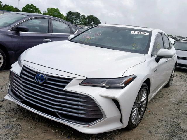 4T1B21FB6KU007074 - 2019 TOYOTA AVALON XLE WHITE photo 2