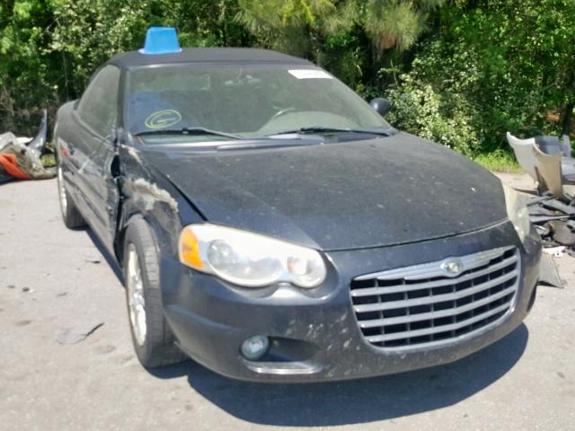 1C3EL55R85N704849 - 2005 CHRYSLER SEBRING TO BLACK photo 1