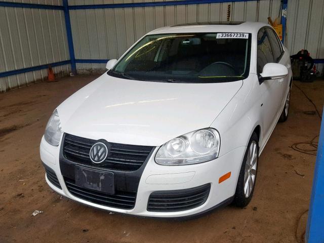 3VWRA7AJ6AM156463 - 2010 VOLKSWAGEN JETTA WOLF WHITE photo 2