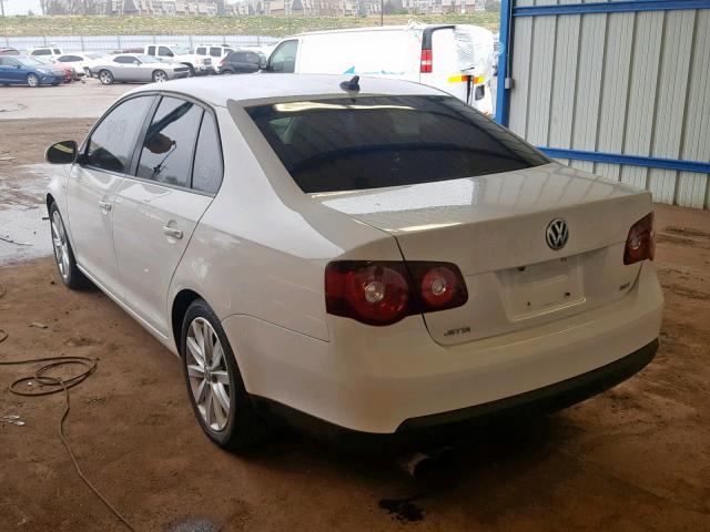 3VWRA7AJ6AM156463 - 2010 VOLKSWAGEN JETTA WOLF WHITE photo 3