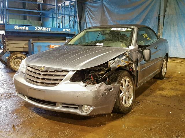 1C3LC55R98N135649 - 2008 CHRYSLER SEBRING TO BLUE photo 2