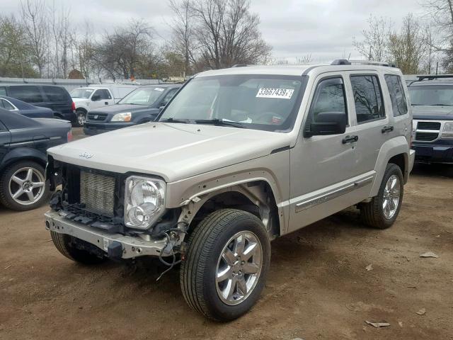 1J8GN58KX9W535360 - 2009 JEEP LIBERTY LI SILVER photo 2