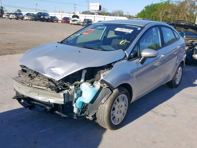 3FADP4AJ3HM168127 - 2017 FORD FIESTA S SILVER photo 2