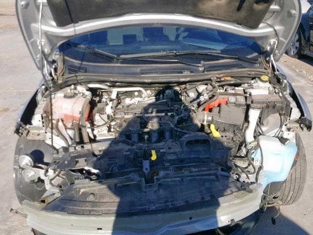 3FADP4AJ3HM168127 - 2017 FORD FIESTA S SILVER photo 7