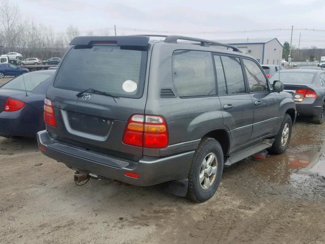 JT3HT05J0Y0104354 - 2000 TOYOTA LAND CRUIS GRAY photo 4