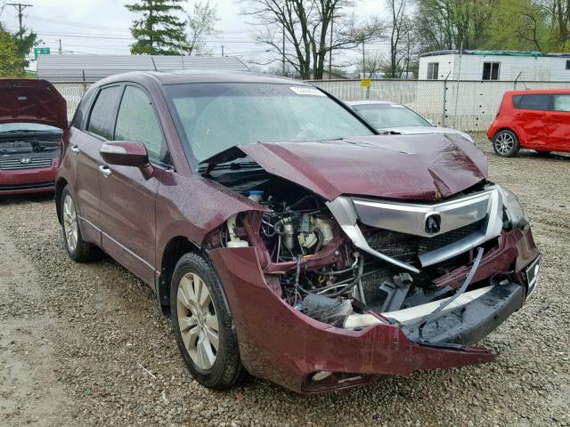 5J8TB1H53BA005804 - 2011 ACURA RDX TECHNO BURGUNDY photo 1