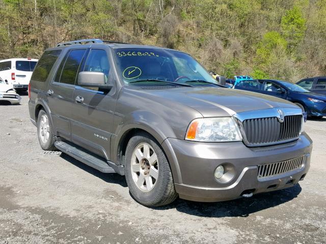 5LMFU28R44LJ30454 - 2004 LINCOLN NAVIGATOR Gris photo 1