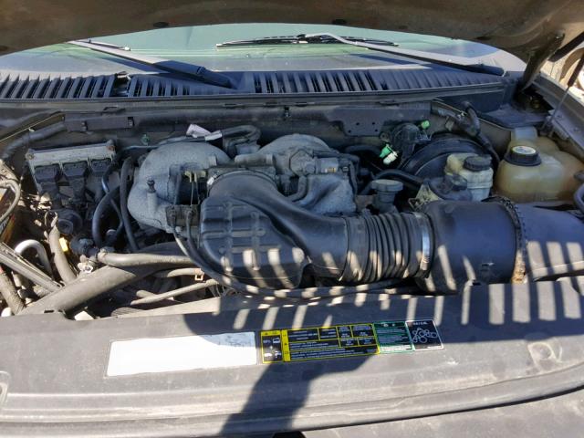 5LMFU28R44LJ30454 - 2004 LINCOLN NAVIGATOR Gris photo 7