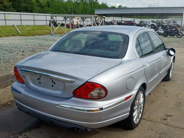 SAJWA51AX7WJ27388 - 2007 JAGUAR X-TYPE 3.0 SILVER photo 4