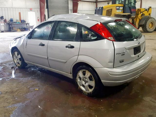 1FAHP37N67W323712 - 2007 FORD FOCUS ZX5 SILVER photo 3