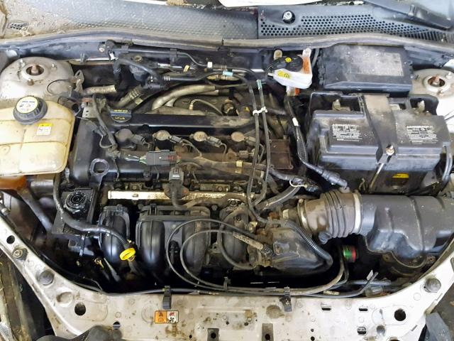 1FAHP37N67W323712 - 2007 FORD FOCUS ZX5 SILVER photo 7