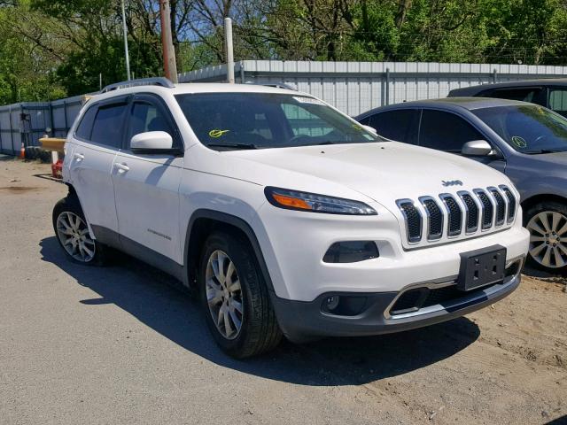 1C4PJMDB2HD235065 - 2017 JEEP CHEROKEE L WHITE photo 1