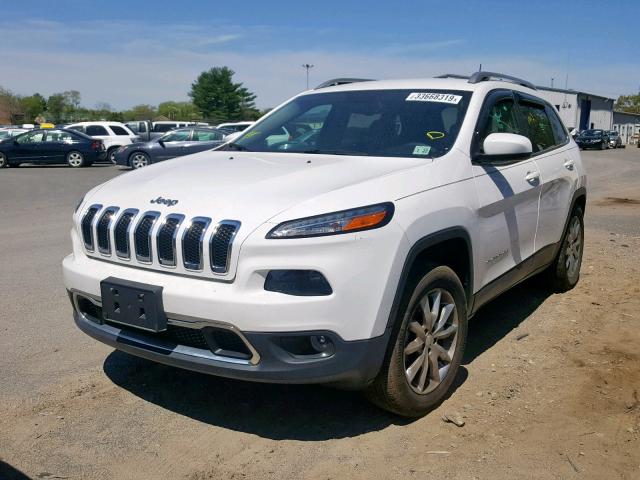 1C4PJMDB2HD235065 - 2017 JEEP CHEROKEE L WHITE photo 2