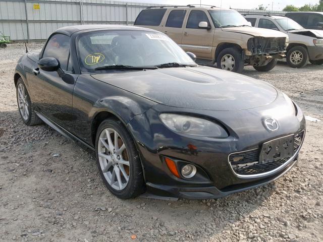 JM1NC2PF9C0221569 - 2012 MAZDA MX-5 MIATA BLACK photo 1